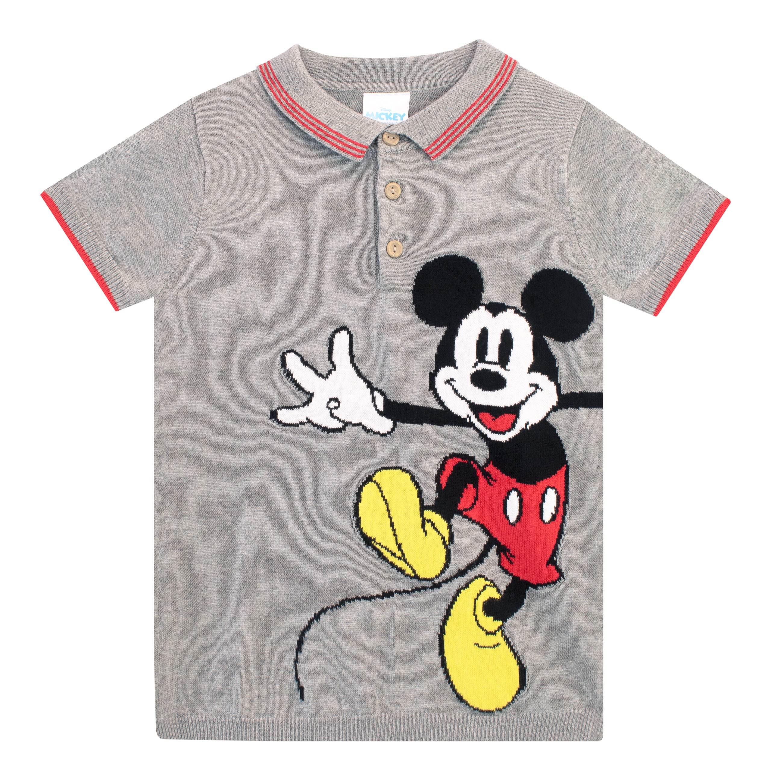 Disney Mickey Mouse Knitted Polo Shirt - Character.com