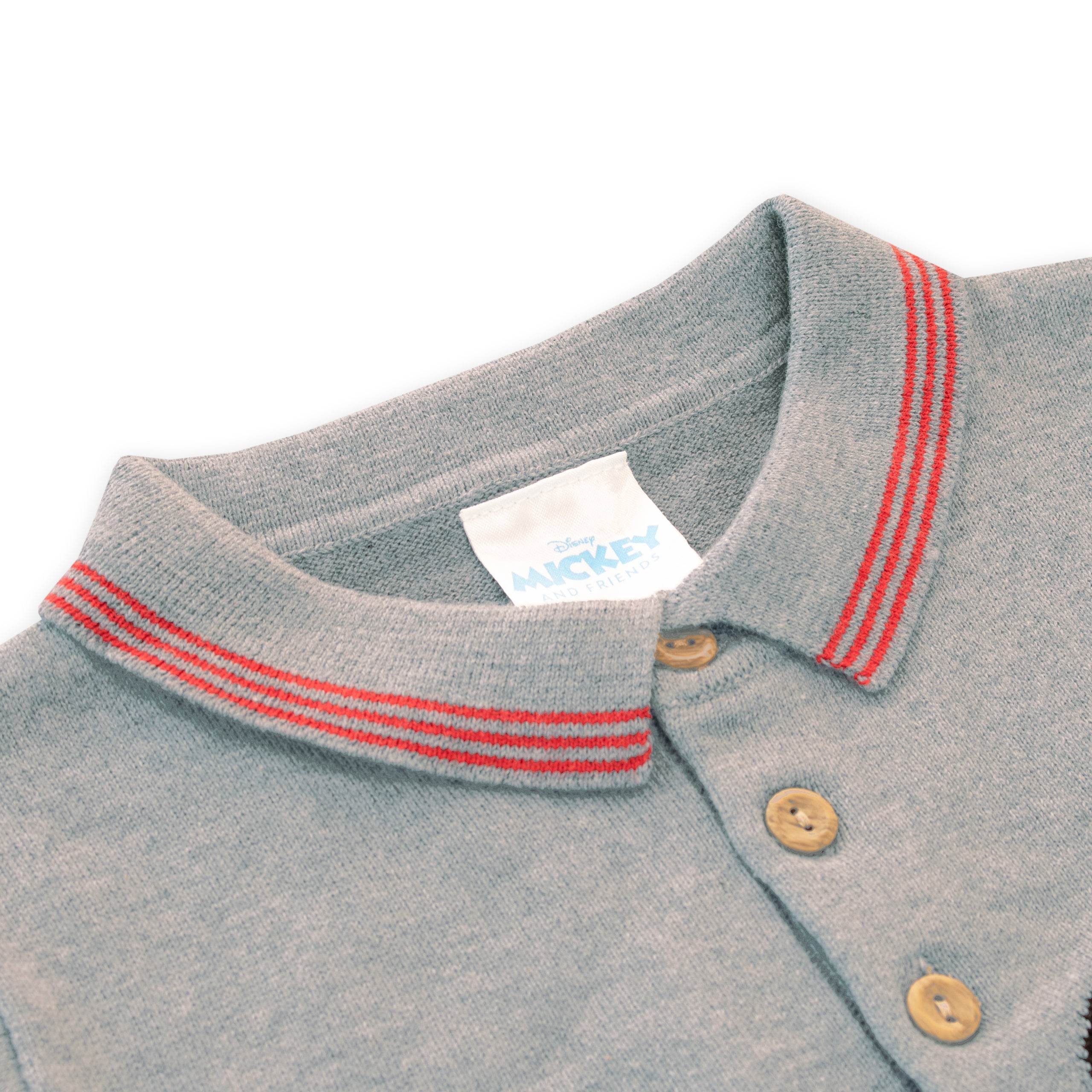 Disney Mickey Mouse Knitted Polo Shirt - Character.com