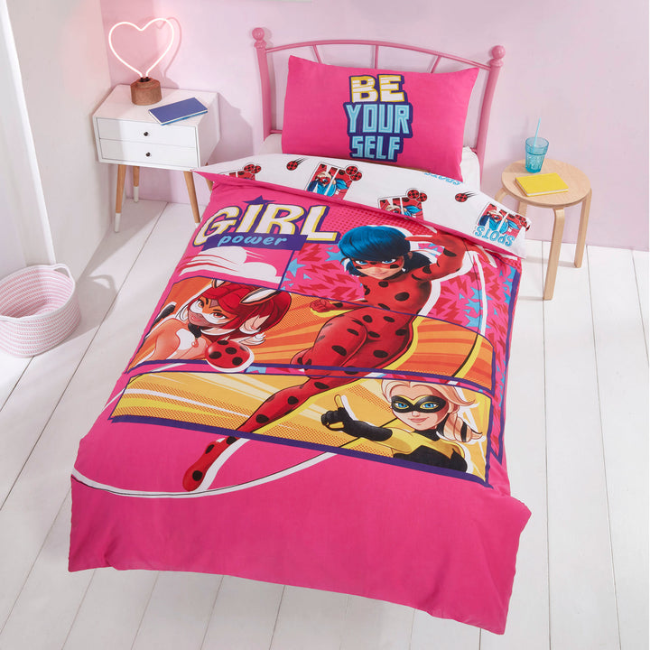 Pyjama Garçon Miraculous Cat Noir – Ensemble Haut + Short Officiel, Vert Et Noir Super-Héros