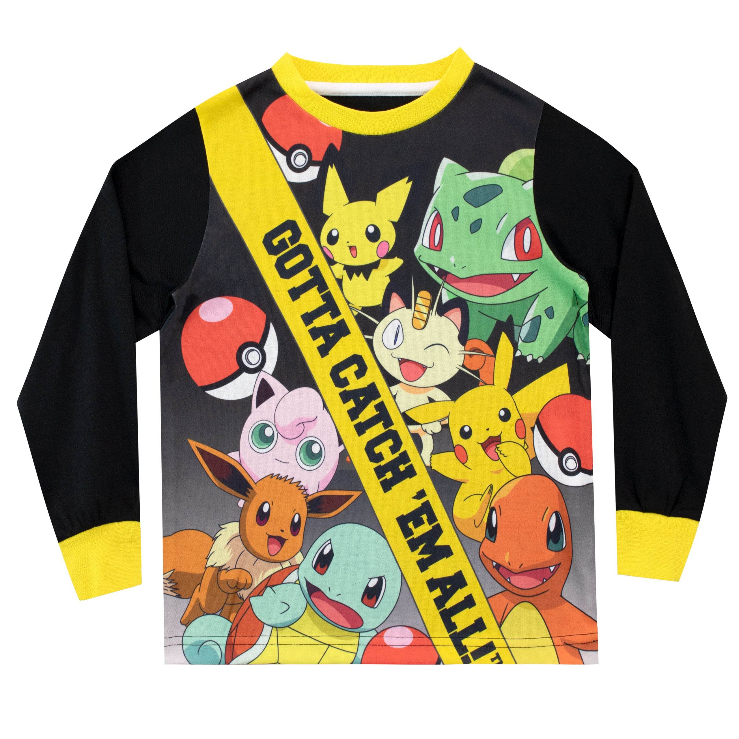 Pokemon Long Sleeve Pyjamas - Character.com