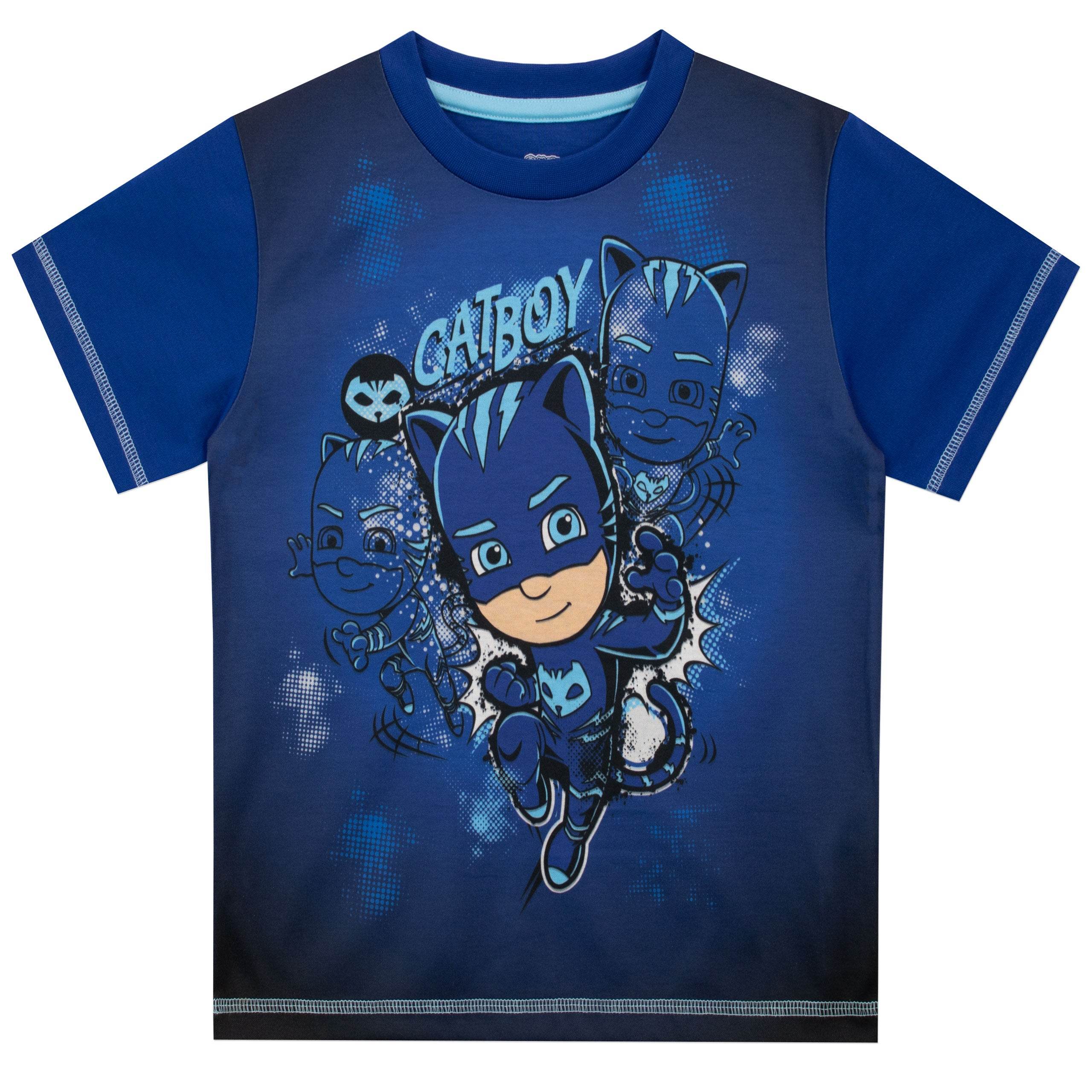Catboy Pyjamas PJ Masks Catboy Short PJs | Soft Kids Pyjamas | Blue – Character.com