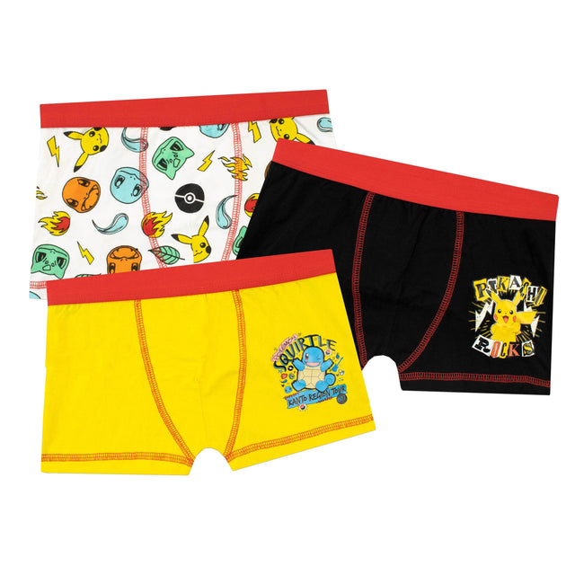 Pokemon Underwear - Pack of 3 - Character.com