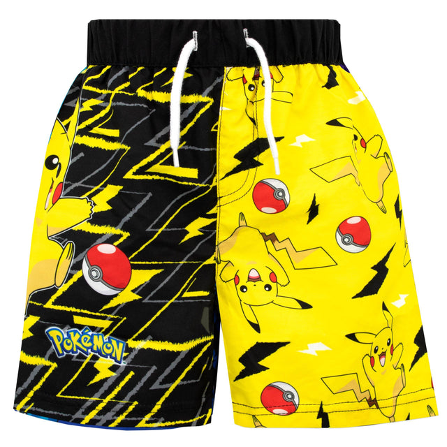 Pokemon Swim Shorts - Pikachu - Character.com