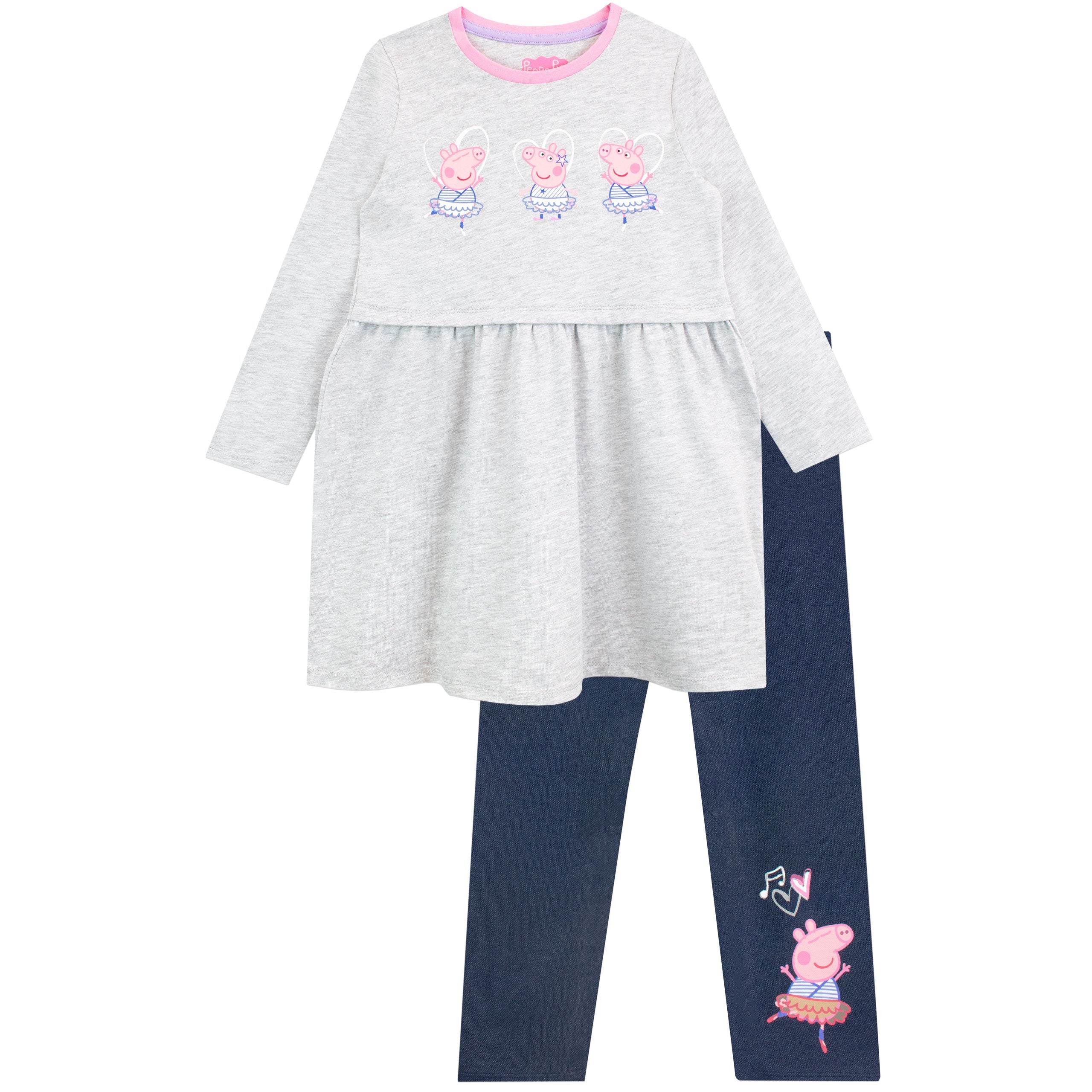 Peppa Pig Dress and Leggings Outfit Set - Character.com