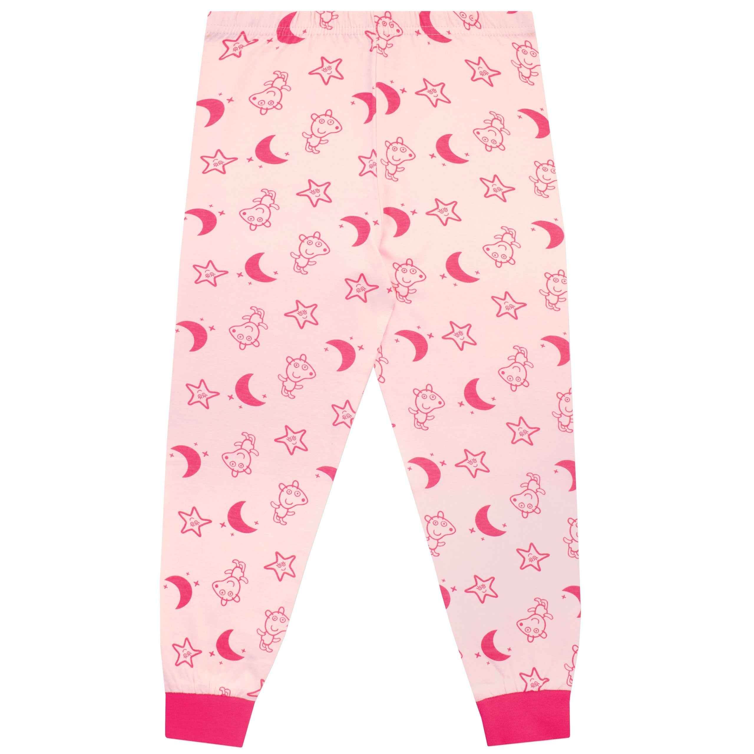 Peppa Pig Gepersonaliseerde pyjama met initialen voor meisjes, 100 Peppa Pig Gepersonaliseerde pyjama met initialen voor meisjes, 100