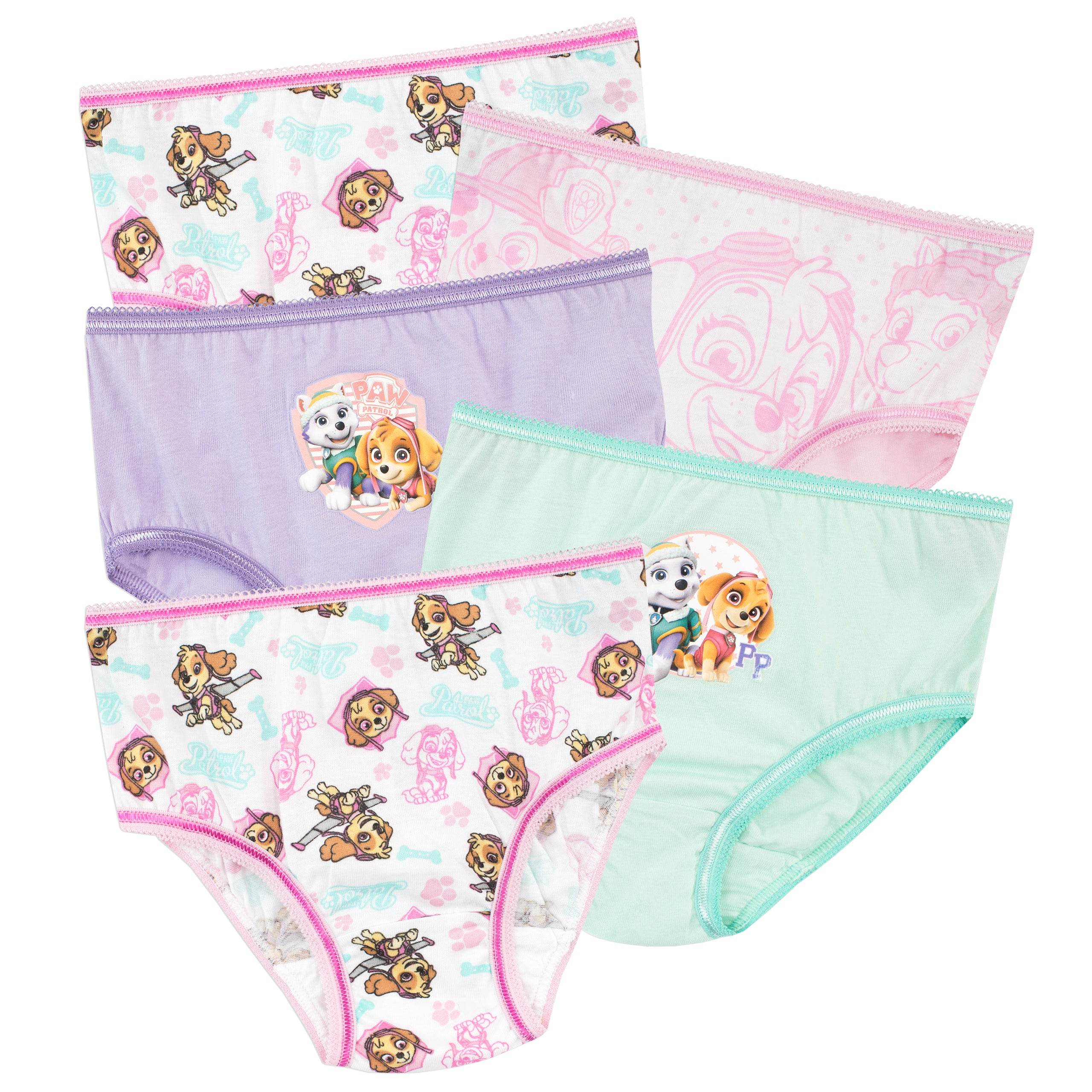 PAW Patrol Underwear 5 Pack Skye and Everest - Character.com