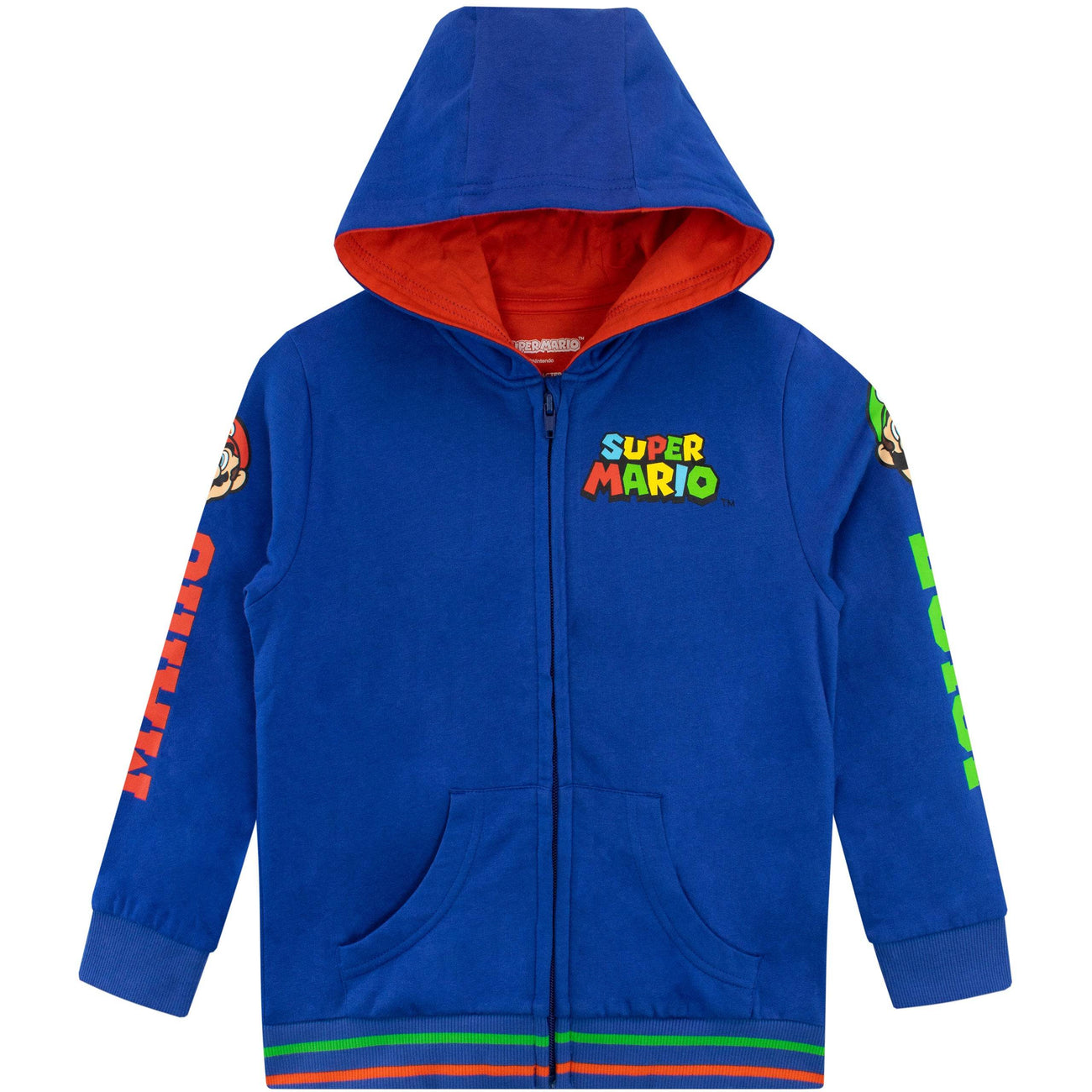 Super Mario All Season Play Zipper And Travelling Hoodie main image 0
