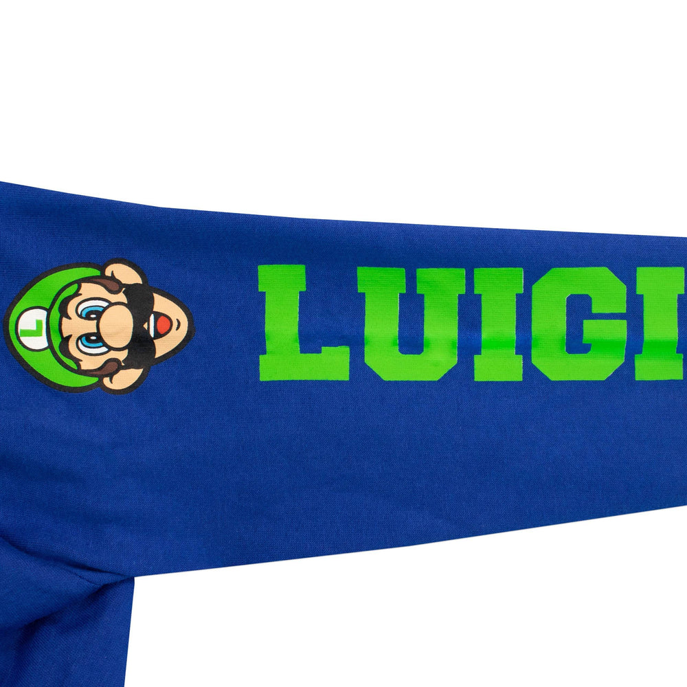 MARIO Red LUIGI Green Hoody Super Brothers Gaming Retro Adults Kids Gift Hoody.. | UK