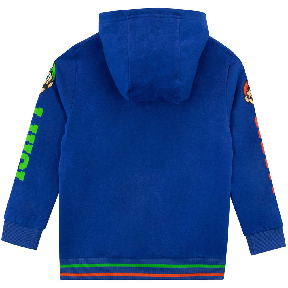 Super Mario All Season Play Zipper And Travelling Hoodie