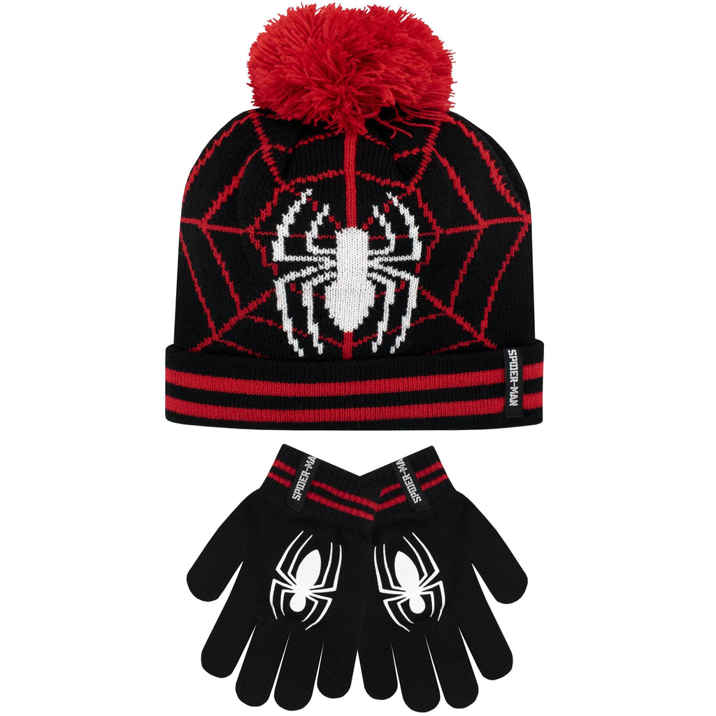 Spiderman Winter Hat and Gloves Set Kids - Main Image