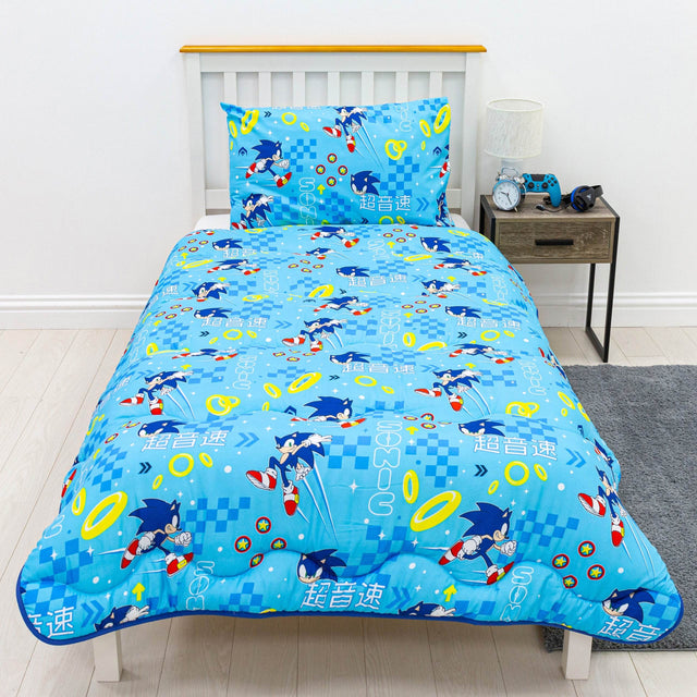 Sonic The Hedgehog Bedding Coverless Single Duvet Set - Character.com