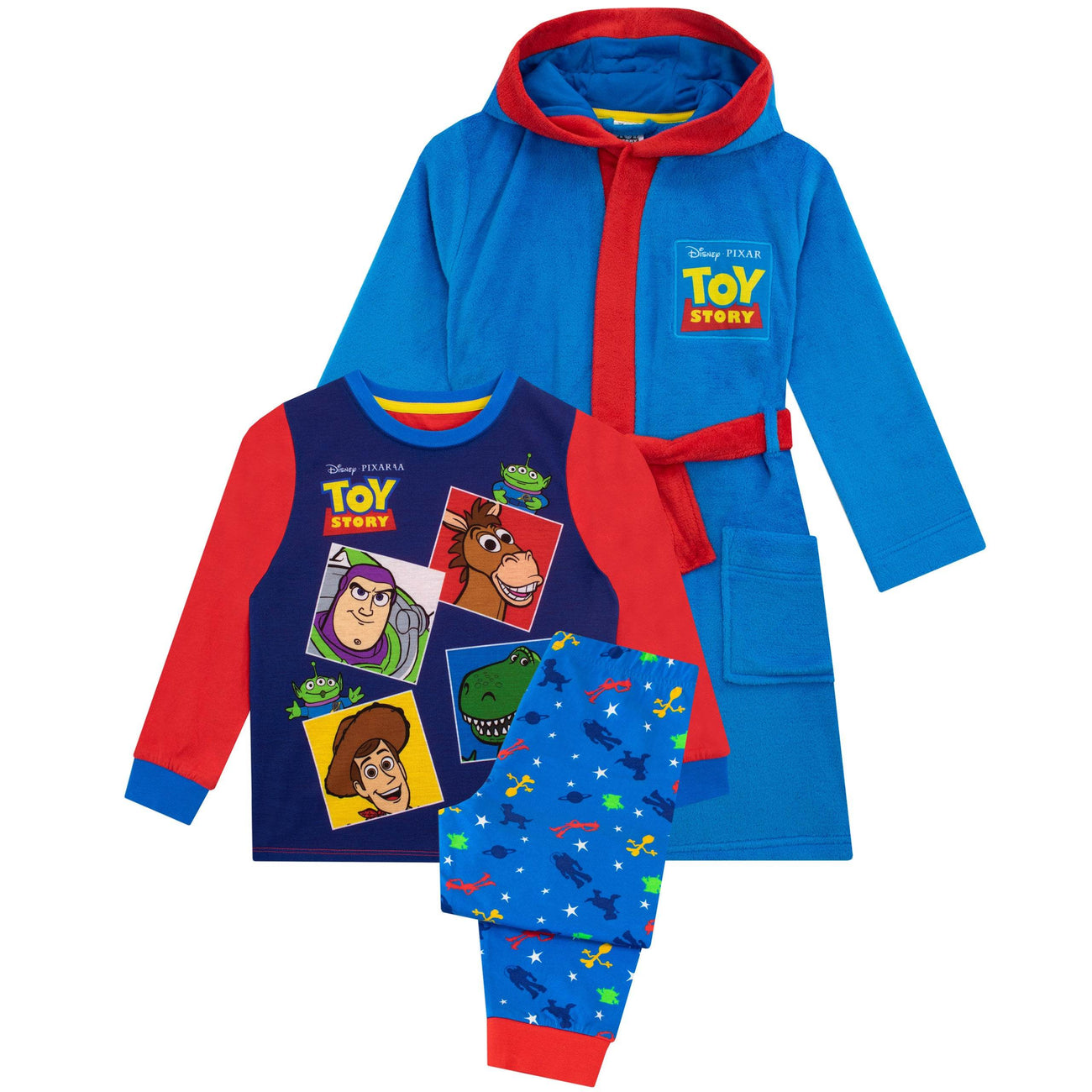 Toy Story Pyjamas and Dressing Gown Set Kids
