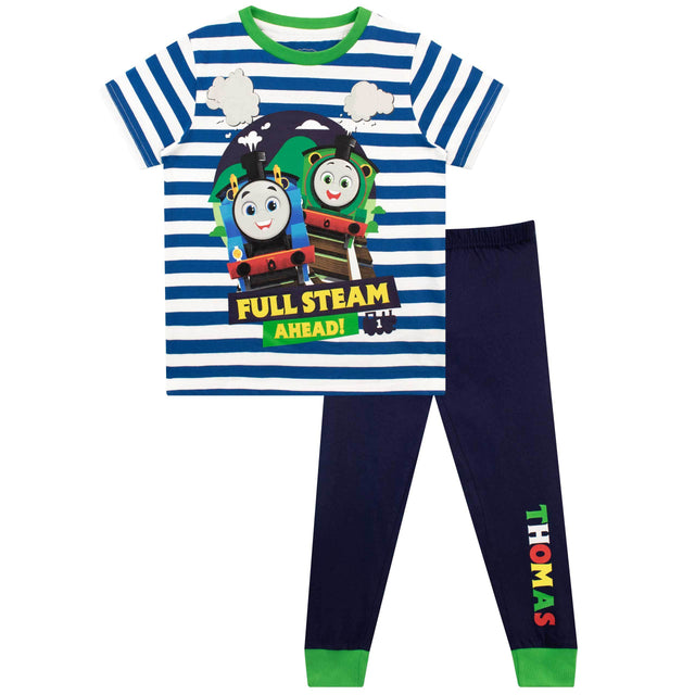 THOMAS & FRIENDS Pyjamas Boys Traine T-Shirt avec Fond Long